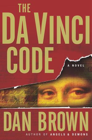 Book cover number 1 for The Da Vinci Code written by Dan Brown published by Doubleday