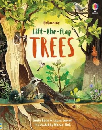 Book cover number 1 for Lift-The-Flap Trees written by Emily Bone published by Usborne