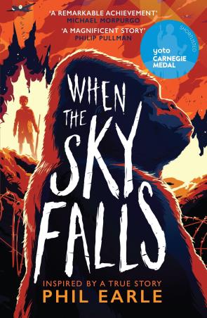Book cover number 1 for When The Sky Falls written by Phil Earle published by Andersen Press