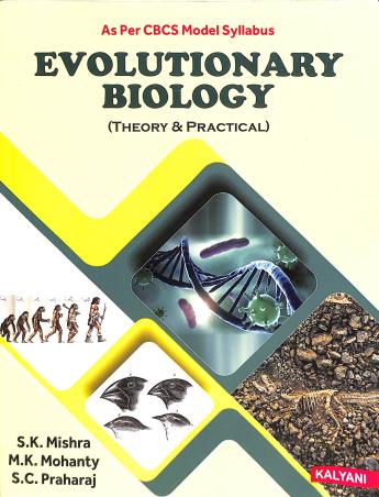Book cover number 1 for Evolutionary Biology written by S. K. Mishra published by Kalyani Publishers