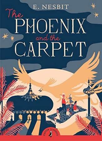 Book cover number 1 for The Phoenix And The Carpet (Puffin Classics) written by Edith Nesbit published by Puffin