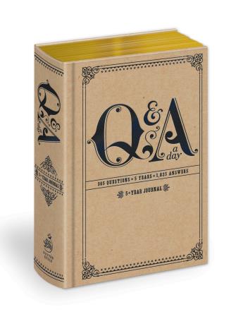 Book cover number 1 for Q & A - A Day : 5-Year Journal written by Potter Gift published by Clarkson Potter
