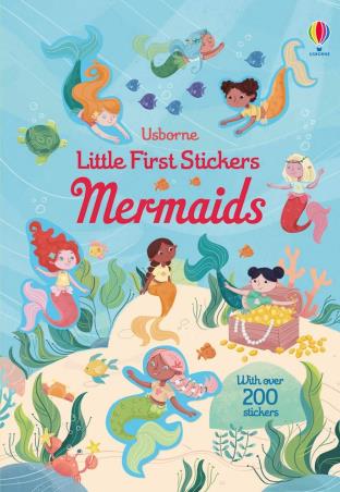 Book cover number 1 for Little First Stickers Mermaids written by Holly Bathie published by Usborne