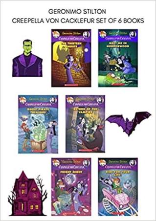 Book cover number 1 for Geronimo Stilton Creepella Von Cacklefur Set Of 6 Books written by Geronimo Stilton published by Scholastic