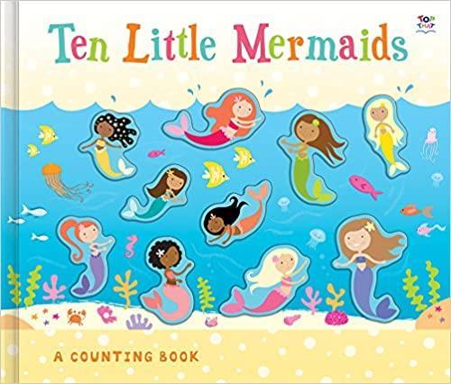 Book cover number 1 for Ten Little Mermaids : A Counting Book written by Susie Linn published by Scholastic