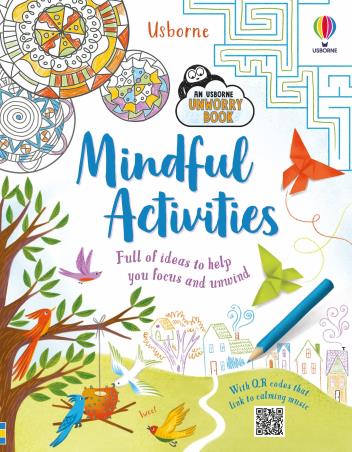 Book cover number 1 for Mindful Activities written by Lara Bryan, Alice James, Eddie Reynolds, Darran Stobbart published by Usborne