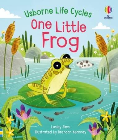 Book cover number 1 for One Little Frog written by Lesley Sims published by Usborne