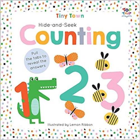 Book cover number 1 for Tiny Town Hide And Seek Counting written by Joshua George published by Scholastic