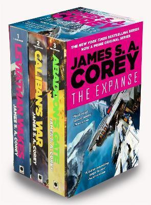 Book cover number 1 for The Expanse Box Set Books 1-3 (Leviathan Wakes, Caliban's War, Abaddon's Gate) written by James S. A. Corey published by Orbit