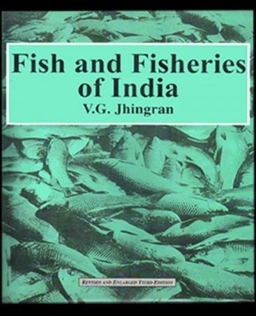 Book cover number 1 for Fish And Fisheries Of India written by V. G. Jhingran published by Hindustan Publishing Corporation (India)