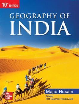 Book cover number 1 for Geography Of India written by Majid Husain published by McGraw Hill Education Private Limited