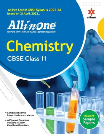 Book cover number 1 for All In One Chemistry Class 11 CBSE (2022-23) written by Preeti Gupta published by Arihant Prakashan