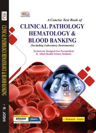 Book cover number 1 for A Concise Text Book Of Clinical Pathology Hematology & Blood Banking written by Rakesh Joshi published by Jaipur Book Depot