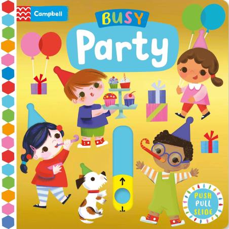 Book cover number 1 for Busy Party written by Campbell Books published by Campbell Books
