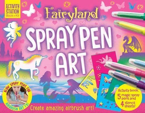 Book cover number 1 for Fairyland Spray Pen Art written by Susie Linn published by Imagine That Publishing Ltd