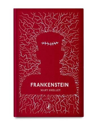 Book cover number 1 for Frankenstein written by Mary Shelley published by Puffin