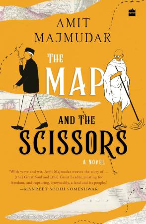 Book cover number 1 for The Map And The Scissors written by Amit Majmudar published by Harper Collins Publishers