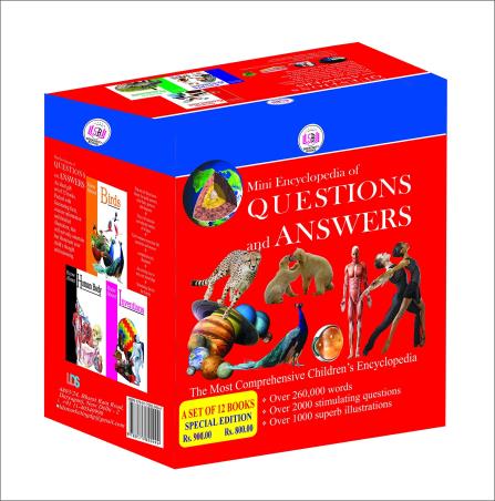 Book cover number 1 for Mini Encyclopedia Of Questions And Answers (Set Of 12 Books) written by NA published by Seekosity Books