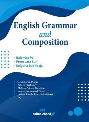 Book cover number 1 for English Grammar And Composition written by Rajendra Pal, Prem Lata Suri, Snigdha Budhiraja published by Sultan Chand & Sons (P) Ltd