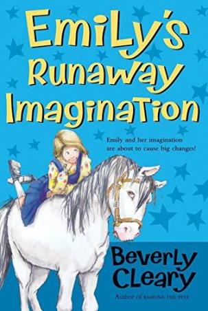 Book cover number 1 for Emily's Runaway Imagination written by Beverly Cleary published by Harper Collins Publishers