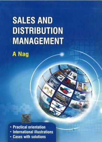 Book cover number 1 for Sales And Distribution Management written by A. Nag published by McGraw Hill Education Private Limited