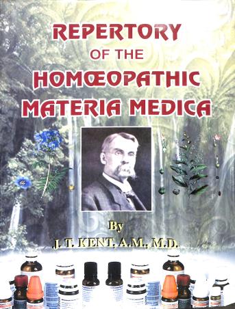 Book cover number 1 for Repertory Of The Homoeopathic Materia Medica written by J . T. Kent published by Rup Publications