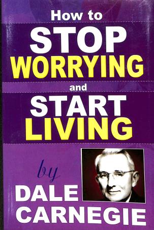 Book cover number 1 for How To Stop Worrying And Start Living written by Dale Carnegie published by Mohan Book Suppliers