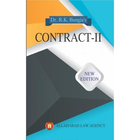 Book cover number 1 for Contract - 2 (New Edition) written by R. K. Bangia published by Allahabad Law Agency