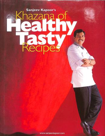 Book cover number 1 for Khazana Of Healthy Tasty Recipes written by Sanjeev Kapoor published by Popular Prakashan