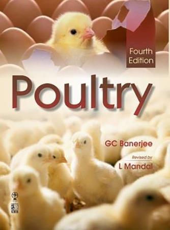 Book cover number 1 for Poultry written by G. C. Banerjee published by CBS Publishers & Distributors Pvt. Ltd.