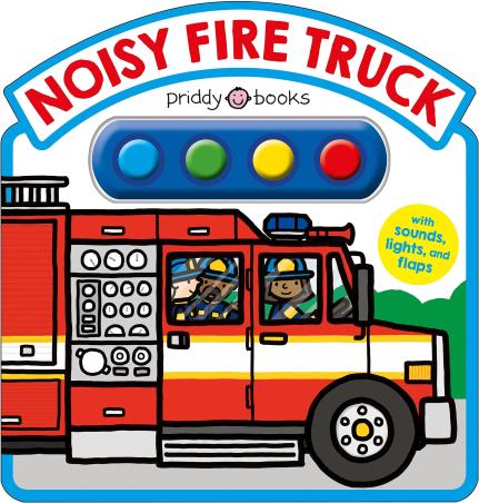 Book cover number 1 for Noisy Fire Truck written by Roger Priddy published by Priddy Books
