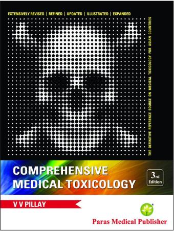 Book cover number 1 for Comprehensive Medical Toxicology written by V. V. Pillay published by Paras Medical Publisher