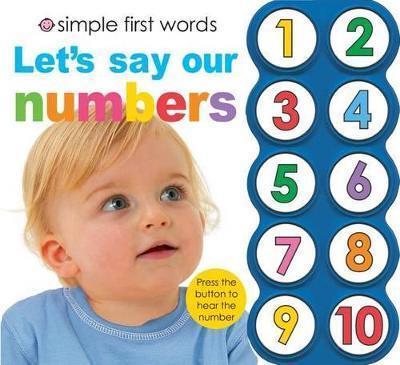 Book cover number 1 for Simple First Words Let's Say Our Numbers written by Roger Priddy published by St Martin's Press