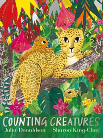 Book cover number 1 for Counting Creatures written by Julia Donaldson published by Two Hoots
