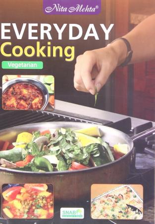 Book cover number 1 for Everyday Cooking (Vegetarian) written by Nita Mehta published by Nita Mehta Publications