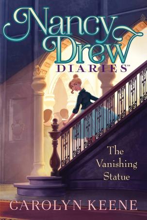 Book cover number 1 for Nancy Drew Diaries 20 : The Vanishing Statue written by Carolyn Keene published by Aladdin