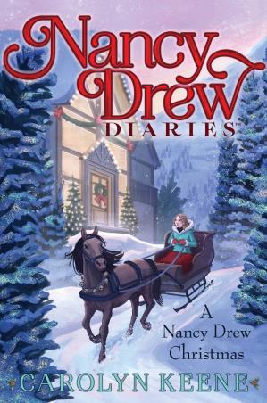 Book cover number 1 for Nancy Drew Diaries : A Nancy Drew Christmas written by Carolyn Keene published by Aladdin