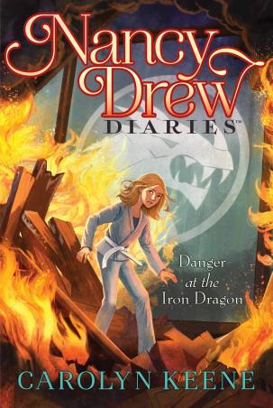 Book cover number 1 for Nancy Drew Diaries 21 : Danger At The Iron Dragon written by Carolyn Keene published by Aladdin