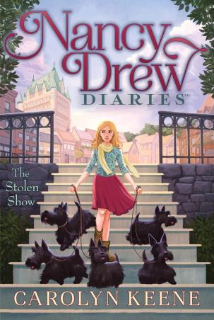 Book cover number 1 for Nancy Drew Diaries 18 : The Stolen Show written by Carolyn Keene published by Aladdin