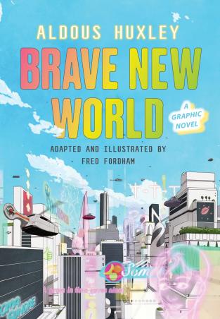 Book cover number 1 for Brave New World : A Graphic Novel written by Aldous Huxley published by Harper Collins Publishers