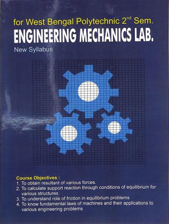 Book cover number 1 for Engineering Mechanics Lab. West Bengal Polytechnic Semester- 2 written by NA published by Nath Publishers