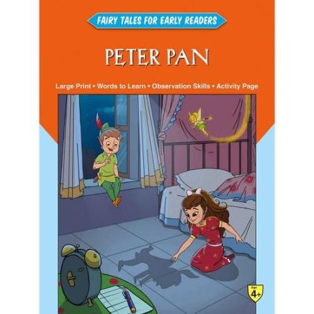 Book cover number 1 for Fairy Tales Early Readers  : Peter Pan written by J. M. Barrie published by Shree Book Centre