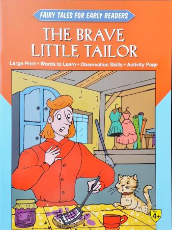 Book cover number 1 for Fairy Tales Early Readers : The Brave Little Tailor written by Hans Christian Andersen published by Shree Book Centre