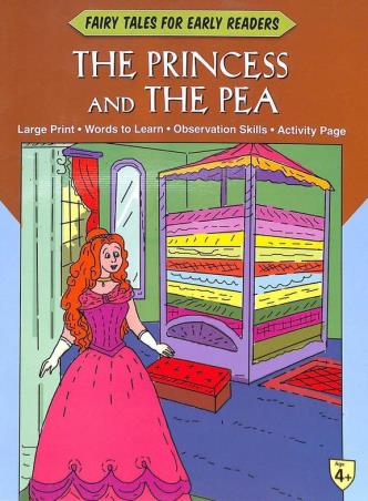 Book cover number 1 for Fairy Tales For Early Readers : The Princess And The Pea written by Hans Christian Andersen published by Shree Book Centre