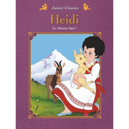 Book cover number 1 for Junior Classics : Heidi written by Johanna Spyri published by Shree Book Centre