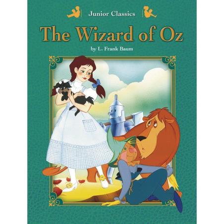 Book cover number 1 for Junior Classics : The Wizard Of Oz written by L. Frank Baum published by Shree Book Centre