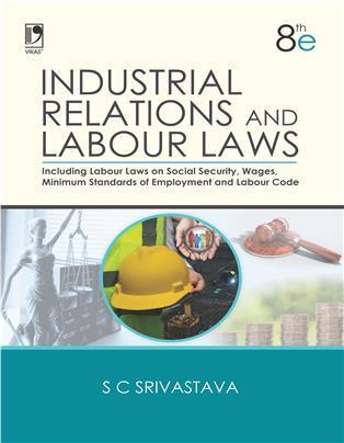 Book cover number 1 for Industrial Relations And Labour Laws written by S. C. Srivastava published by Vikas Publishing House Pvt Ltd