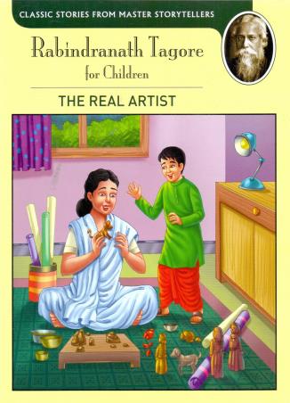 Book cover number 1 for Rabindranath Tagore For Children The Real Artist written by NA published by Shree Publishers & Distributors