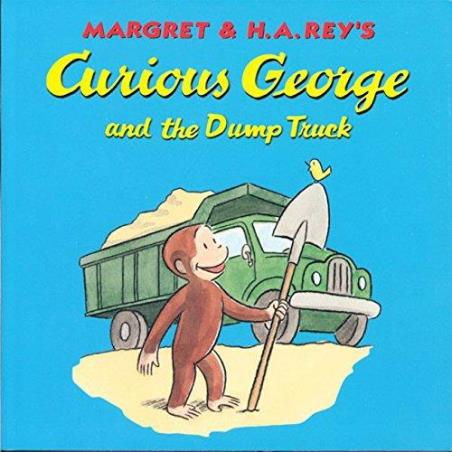 Book cover number 1 for Curious George - And The Dump Truck written by H. A. Rey, Margret Rey published by ‎Clarion Books