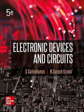 Book cover number 1 for Electronic Devices And Circuits written by S. Salivahanan, N. Suresh Kumar published by McGraw Hill Education Private Limited
